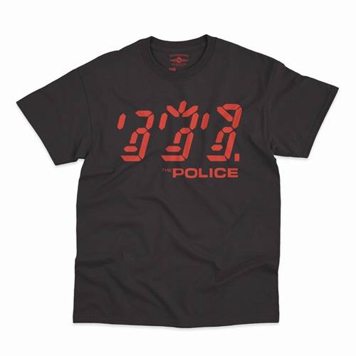 The Police Ghost In The Machine Album T-Shirt - Classic Heavy Cotton