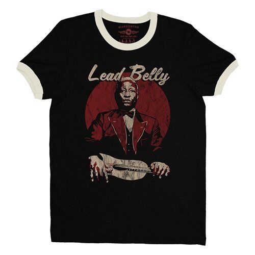 Lead Belly Lap Guitar Ringer T-Shirt