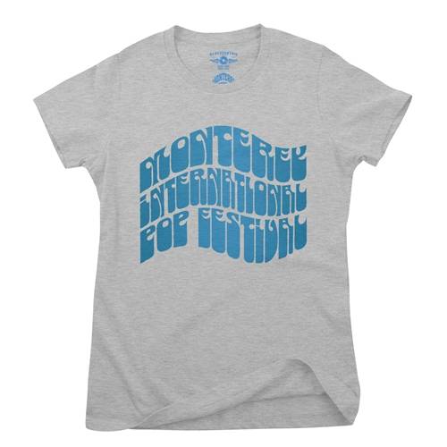 Monterey Pop Festival Wave Ladies T Shirt - Relaxed Fit
