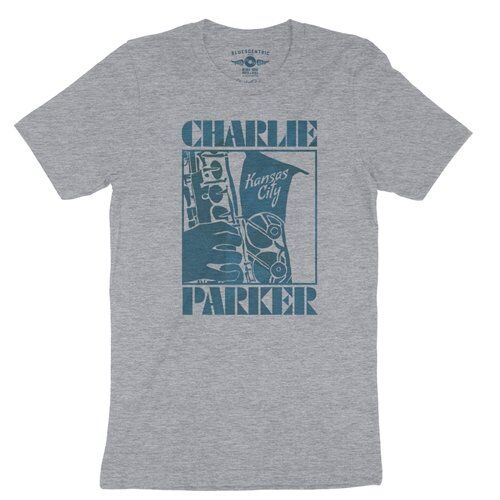 Charlie Parker Kansas City Mosaic T-Shirt - Lightweight Vintage Style
