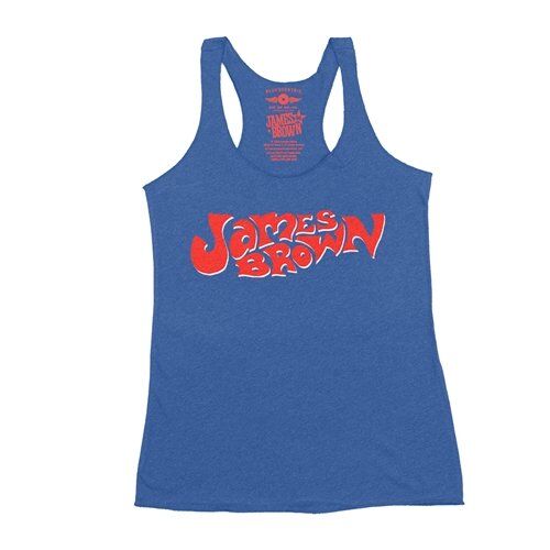 James Brown Soul On Top Logo Racerback Tank - Women's
