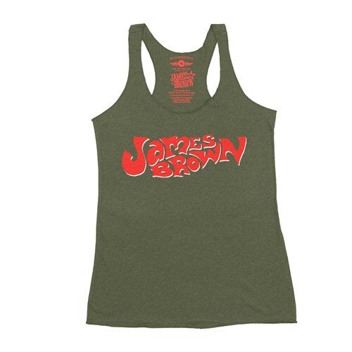 James Brown Soul On Top Logo Racerback Tank - Women's