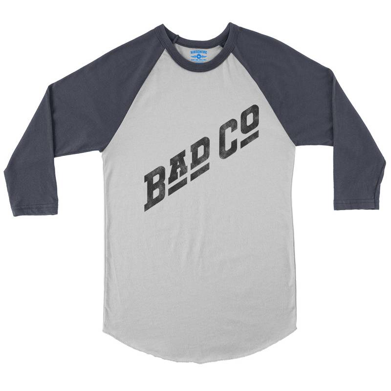 Bad Company Baseball T-Shirt in White Navy