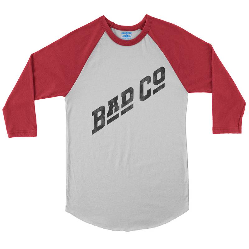 Bad Company Baseball T-Shirt in White Red