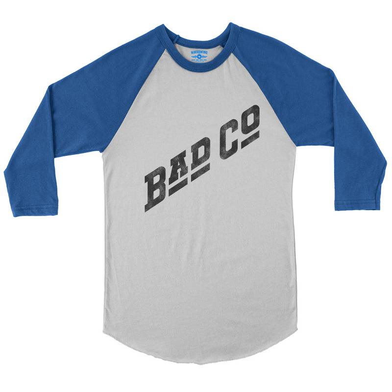 Bad Company Baseball T-Shirt in White True Royal