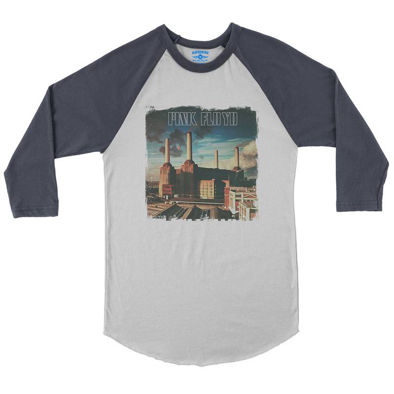 Pink Floyd Animals Album Cover Baseball T-Shirt in default