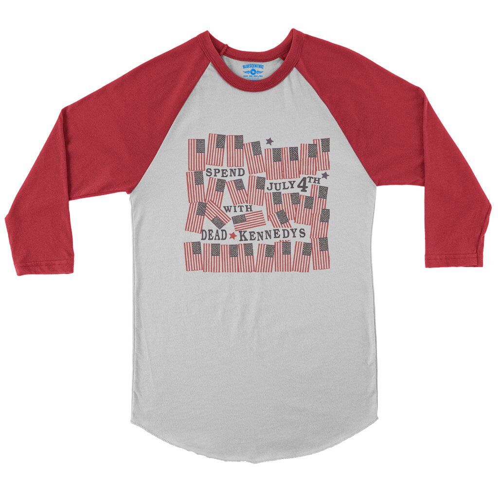 Spend July 4th With The Dead Kennedys Baseball T-Shirt in default