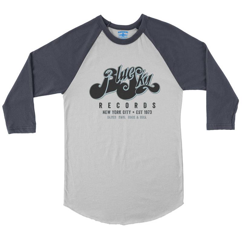 Blue Sky Records Baseball T-Shirt in default