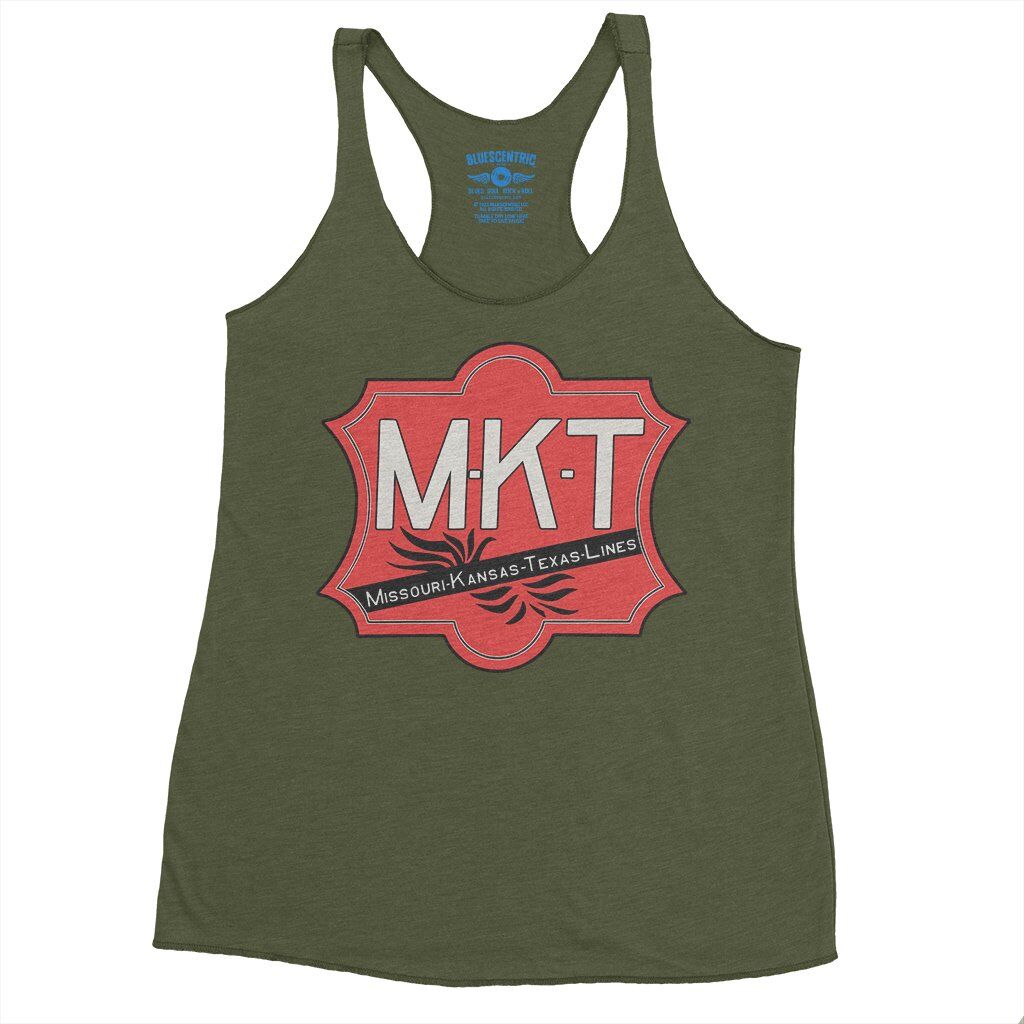 MKT Railroad Racerback Tank - Women's - Military Green
