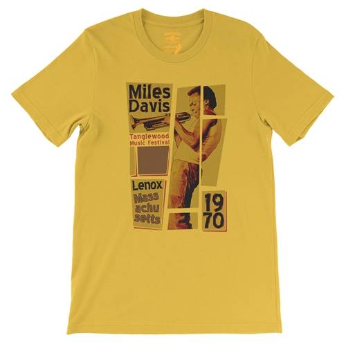 Miles Davis Tanglewood T-Shirt - Lightweight Vintage Style
