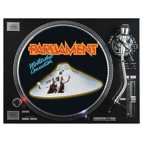 Graphic Parliament Mothership Connection Turntable Slip Mat