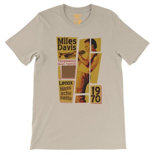 Miles Davis Tanglewood T-Shirt - Lightweight Vintage Style
