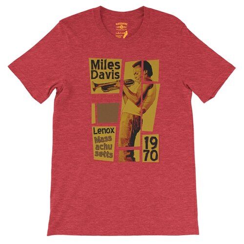 Miles Davis Tanglewood T-Shirt - Lightweight Vintage Style