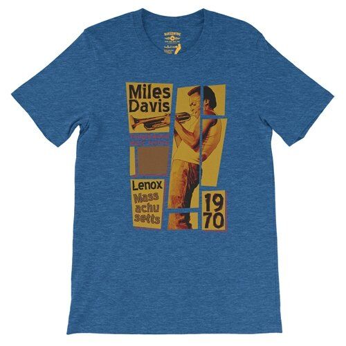Miles Davis Tanglewood T-Shirt - Lightweight Vintage Style