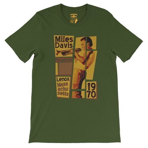 Miles Davis Tanglewood T-Shirt - Lightweight Vintage Style