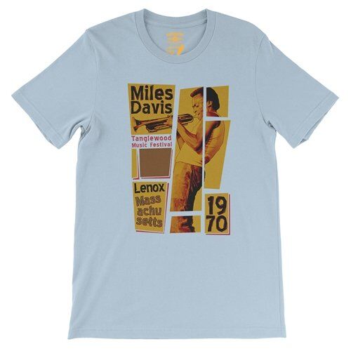 Miles Davis Tanglewood T-Shirt - Lightweight Vintage Style