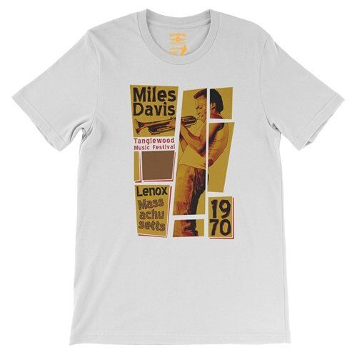 Miles Davis Tanglewood T-Shirt - Lightweight Vintage Style