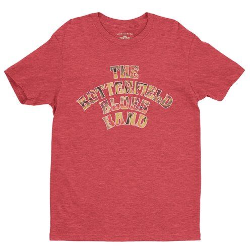 Flowery Butterfield Blues Band T-Shirt - Lightweight Vintage Style