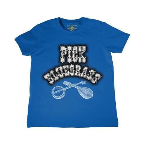 Youth Pick Bluegrass Mother of Pearl T-Shirt - Lightweight Vintage Children & Toddlers