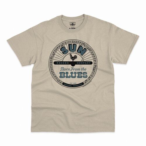 Sun Records Born from the Blues T-Shirt - Classic Heavy Cotton
