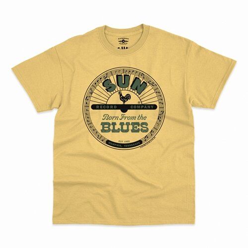 Sun Records Born from the Blues T-Shirt - Classic Heavy Cotton