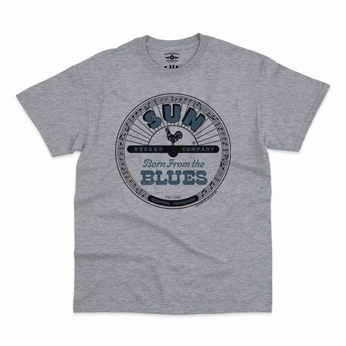 Sun Records Born from the Blues T-Shirt - Classic Heavy Cotton