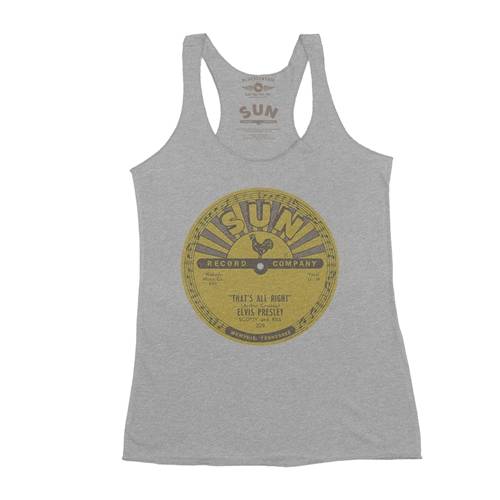 Sun Records Elvis That's All Right Mama Racerback Tank - Women's