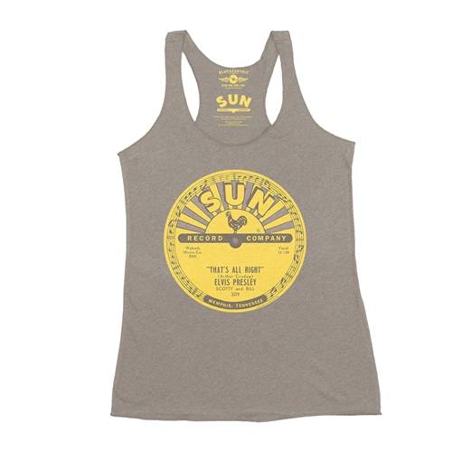 Sun Records Elvis That's All Right Mama Racerback Tank - Women's