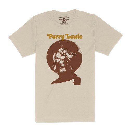 Old School Furry Lewis T-Shirt - Lightweight Vintage Style