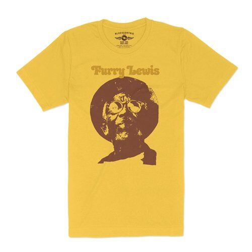 Old School Furry Lewis T-Shirt - Lightweight Vintage Style