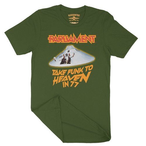 Parliament Take Funk To Heaven in 77 T-Shirt - Lightweight Vintage Style