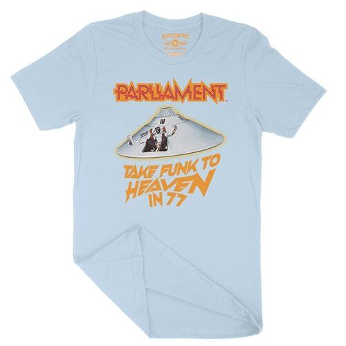 Parliament Take Funk To Heaven in 77 T-Shirt - Lightweight Vintage Style