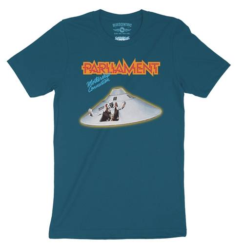 Parliament Mothership Connection Album Cover T-Shirt - Lightweight Vintage Style