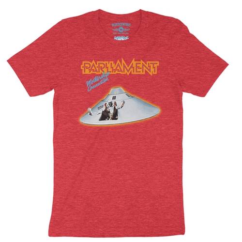 Parliament Mothership Connection Album Cover T-Shirt - Lightweight Vintage Style