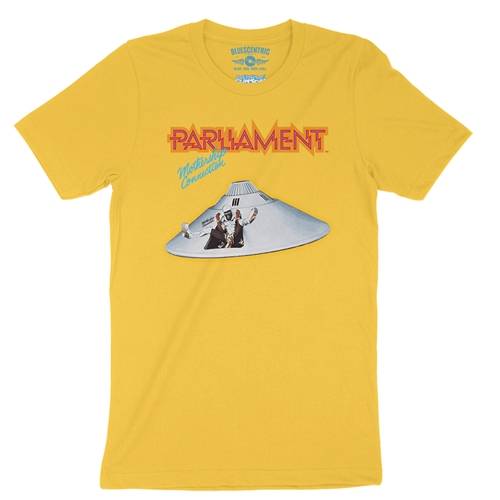 Parliament Mothership Connection Album Cover T-Shirt - Lightweight Vintage Style