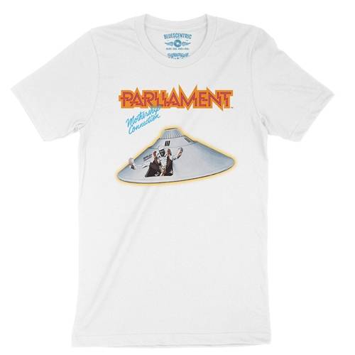 Parliament Mothership Connection Album Cover T-Shirt - Lightweight Vintage Style