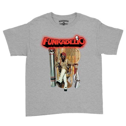Funkadelic Uncle Jam Peacock Chair Youth T-Shirt - Lightweight Vintage Children & Toddlers