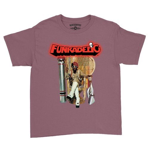 Funkadelic Uncle Jam Peacock Chair Youth T-Shirt - Lightweight Vintage Children & Toddlers