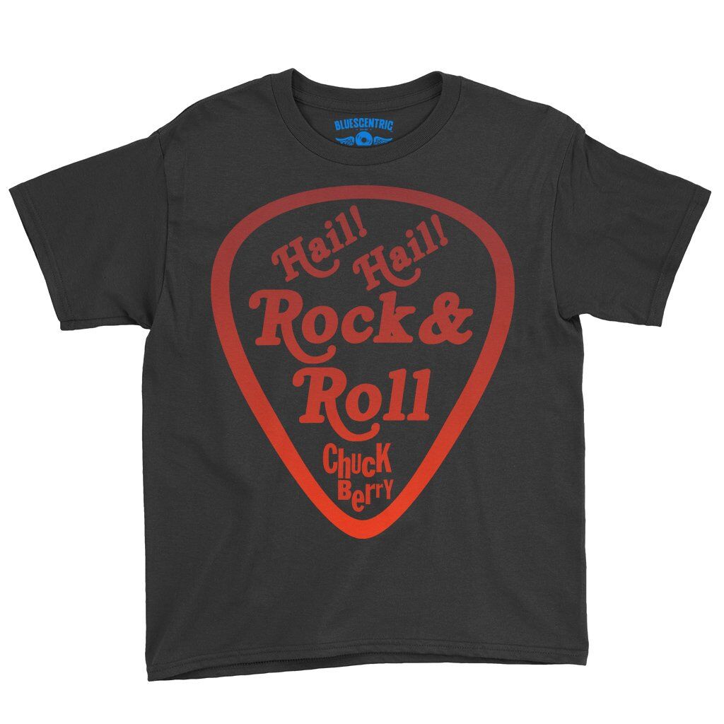 Hail! Hail! Rock n Roll! Chuck Berry Youth T-Shirt - Lightweight Children & Toddlers - Black
