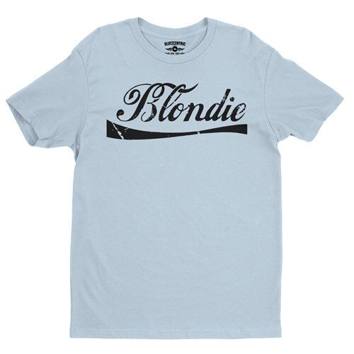 Classic Blondie Logo T-Shirt - Lightweight Vintage Style