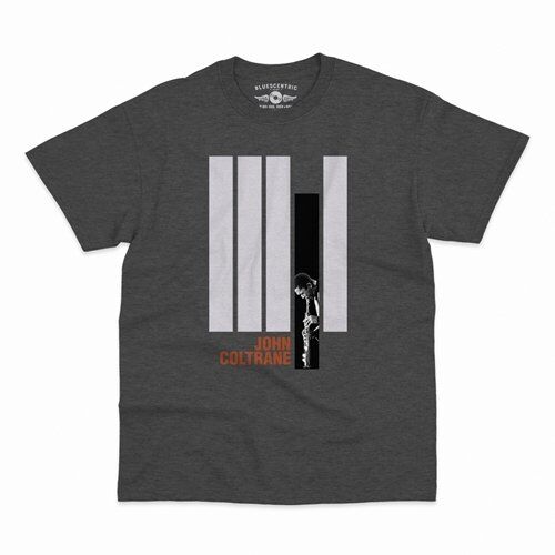 Black and White John Coltrane T-Shirt - Classic Heavy Cotton