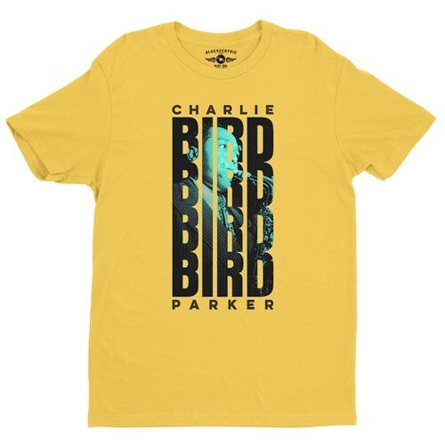 Charlie Parker Saxophone Stack T-Shirt - Lightweight Vintage Style
