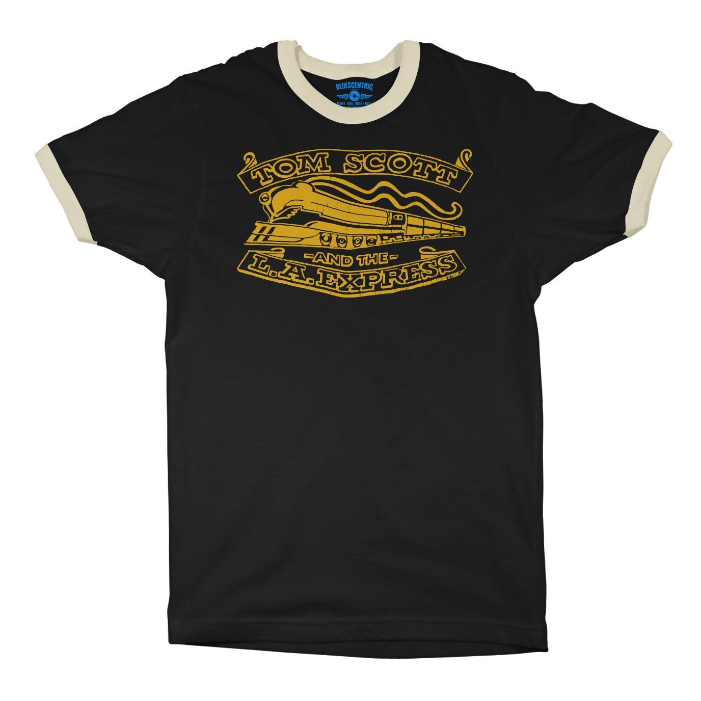 Tom Scott L.A. Express Buckle Logo Ringer T-Shirt in default