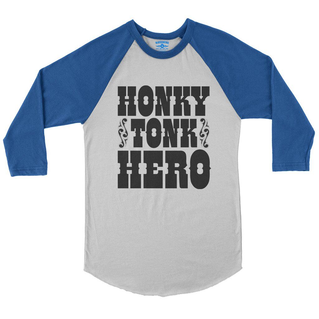 Honky Tonk Hero Baseball T-Shirt in default
