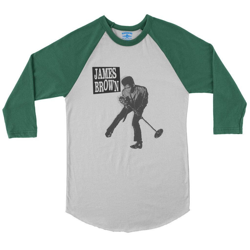 James Brown Halftone Baseball T-Shirt in default