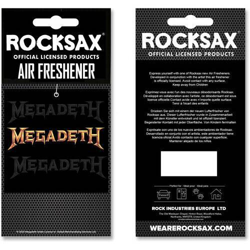 Rocksax - Megadeth - Megadeth Logo - Air Freshener Collectibles
