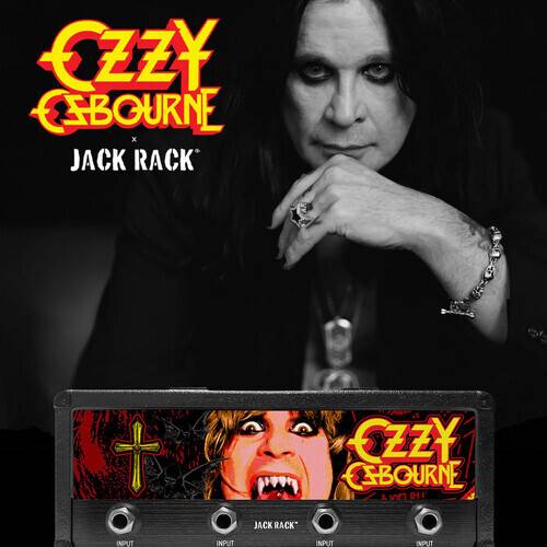 Pluginz - Ozzy Osbourne - Guitar Plug Keychain - Red Logo Novelties (Keychain / Keyring)