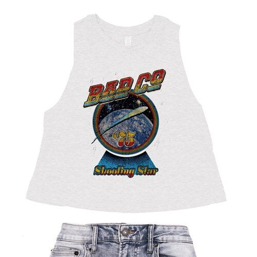 Bad Company Shooting Star Racerback Crop Top - Women's