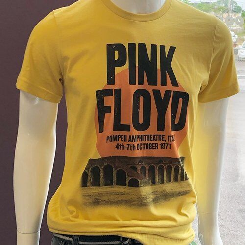 Pink Floyd Pompeii Vintage Concert T-Shirt - Lightweight Vintage Style