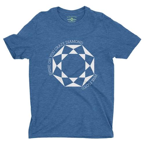 Pink Floyd Shine On You Crazy Diamond T-Shirt - Lightweight Vintage Style